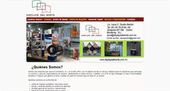Desktop Screenshot of displaysdelnorte.com.mx